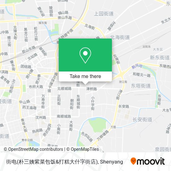 街电(朴三姨紫菜包饭&打糕大什字街店) map