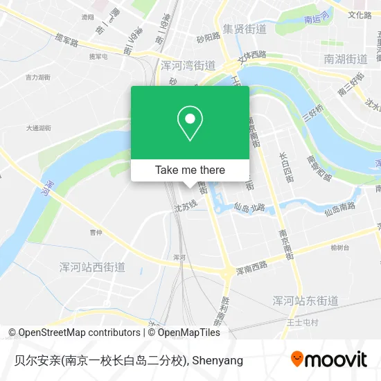 贝尔安亲(南京一校长白岛二分校) map