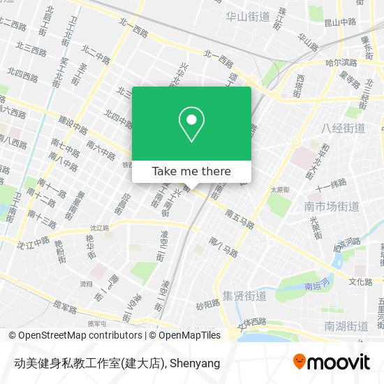 动美健身私教工作室(建大店) map