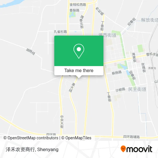 泽禾农资商行 map