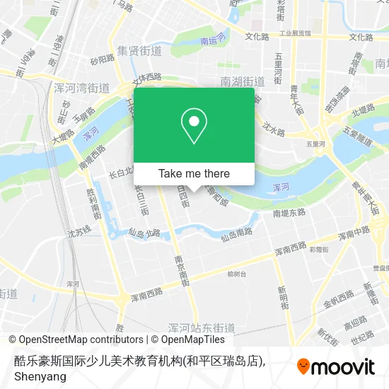酷乐豪斯国际少儿美术教育机构(和平区瑞岛店) map