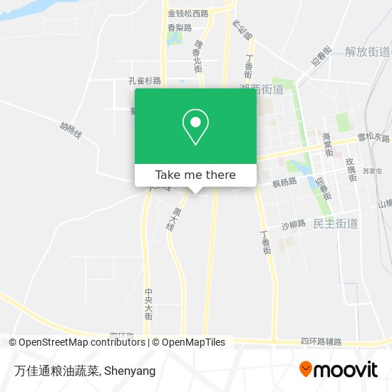 万佳通粮油蔬菜 map
