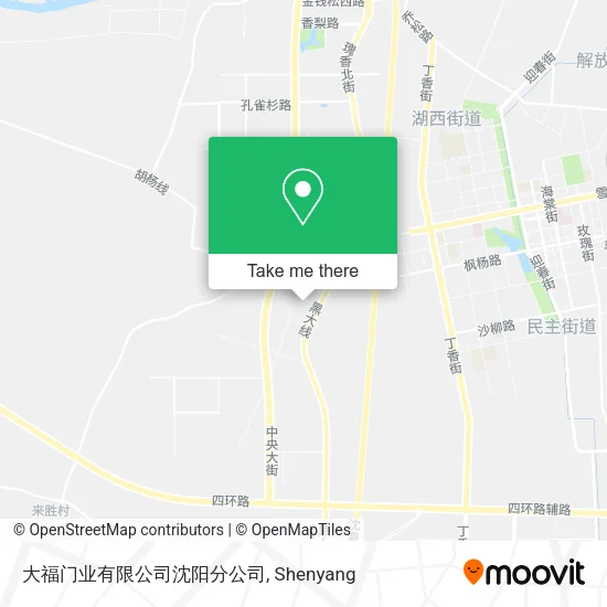 大福门业有限公司沈阳分公司 map