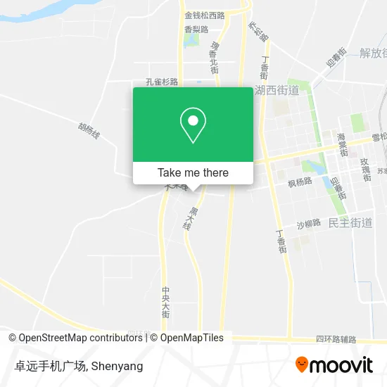 卓远手机广场 map
