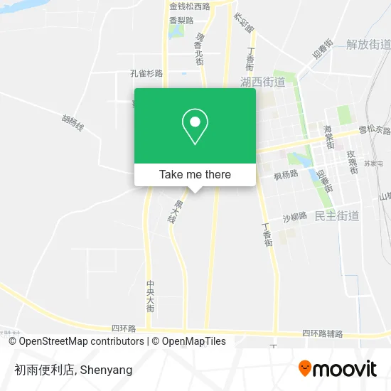 初雨便利店 map