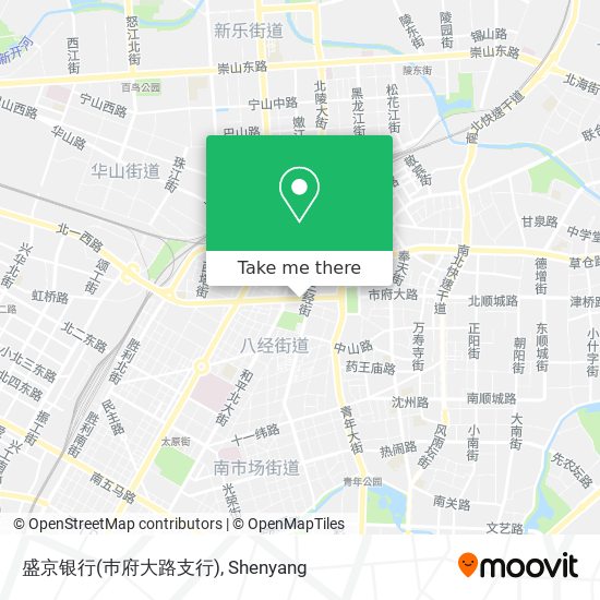 盛京银行(巿府大路支行) map