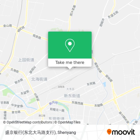盛京银行(东北大马路支行) map