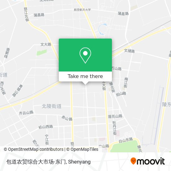 包道农贸综合大市场-东门 map