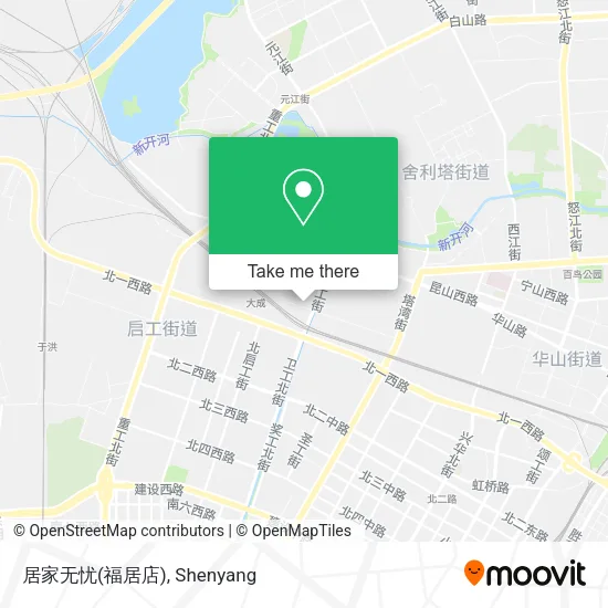 居家无忧(福居店) map