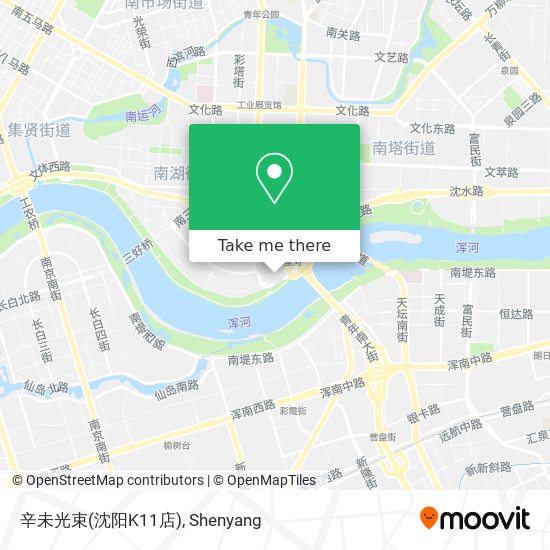 辛未光束(沈阳K11店) map