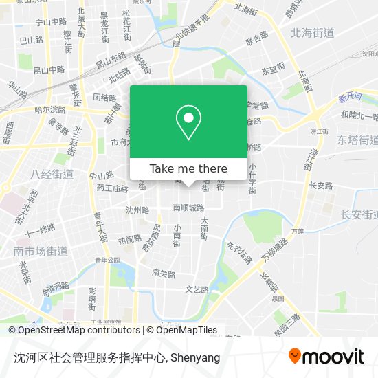 沈河区社会管理服务指挥中心 map
