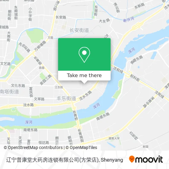 辽宁普康堂大药房连锁有限公司(方荣店) map