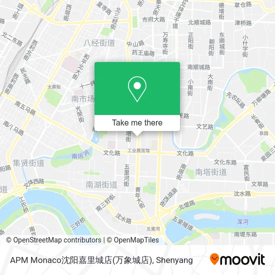 APM Monaco沈阳嘉里城店(万象城店) map