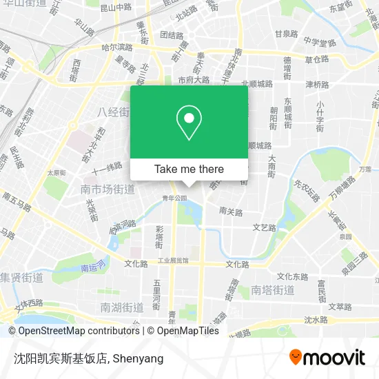 沈阳凯宾斯基饭店 map