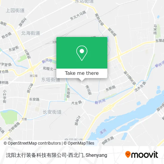 沈阳太行装备科技有限公司-西北门 map