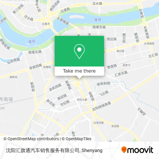 沈阳汇旗通汽车销售服务有限公司 map