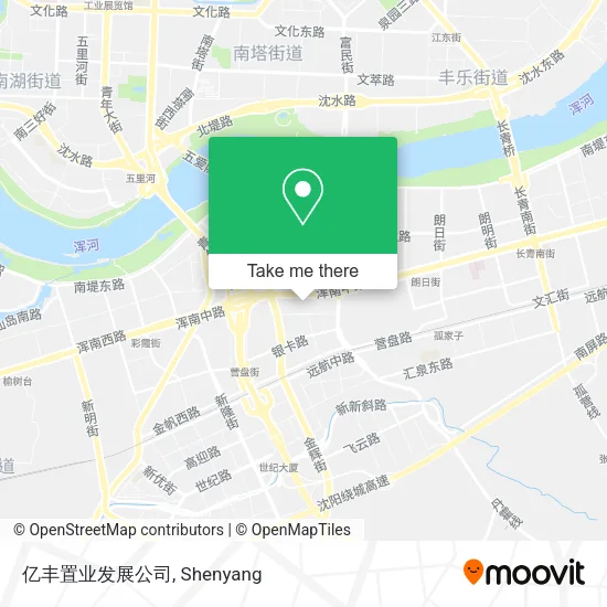 亿丰置业发展公司 map