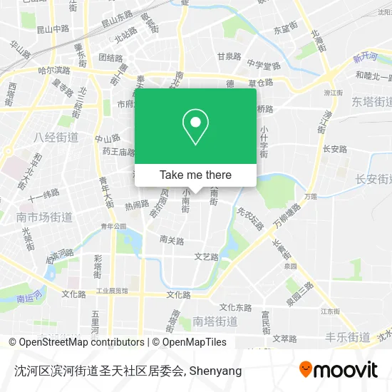 沈河区滨河街道圣天社区居委会 map