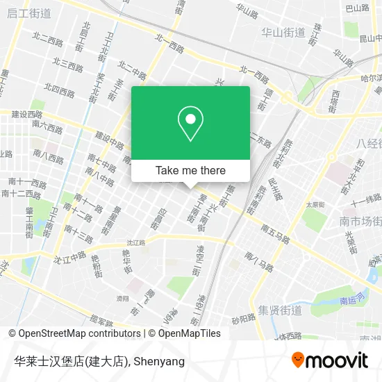 华莱士汉堡店(建大店) map