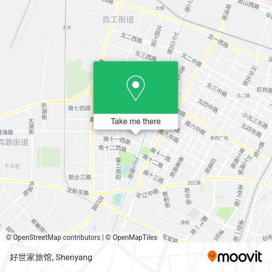 好世家旅馆 map