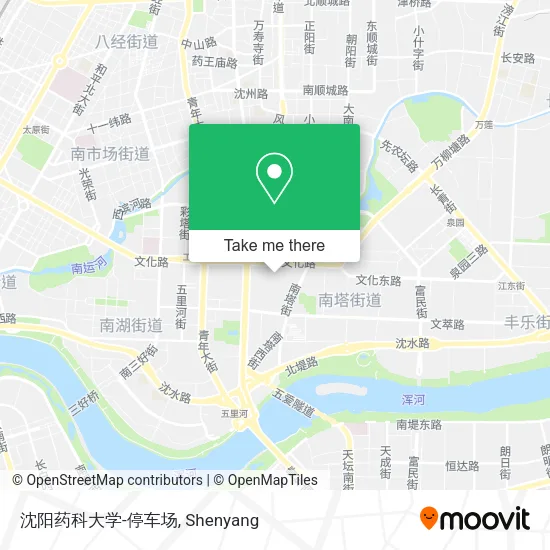 沈阳药科大学-停车场 map