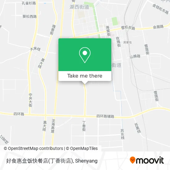 好食惠盒饭快餐店(丁香街店) map