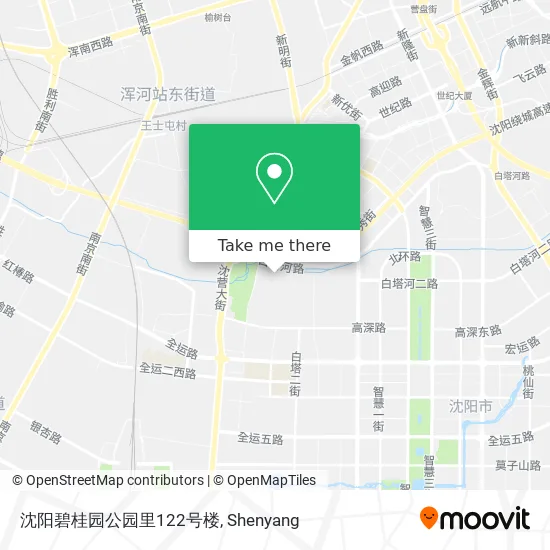 沈阳碧桂园公园里122号楼 map
