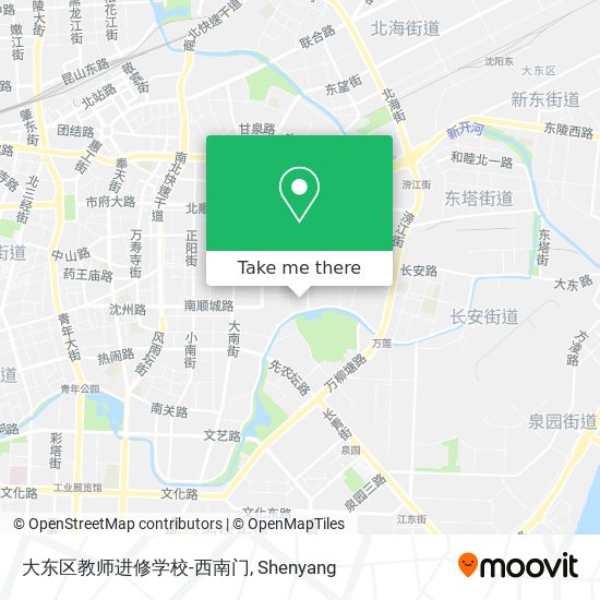 大东区教师进修学校-西南门 map
