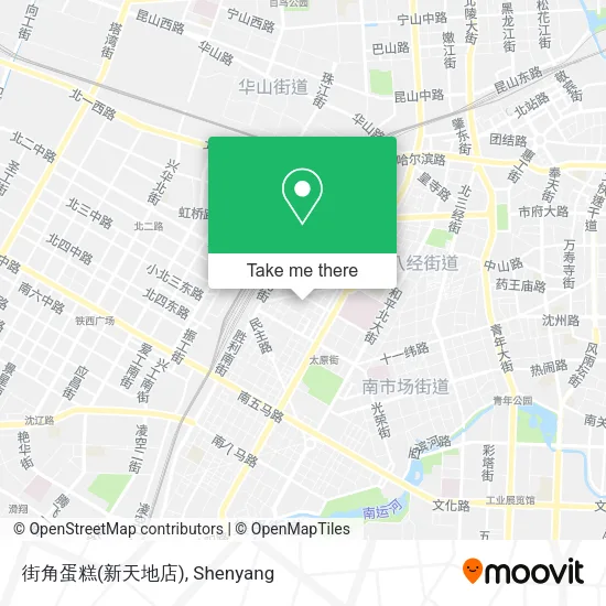 街角蛋糕(新天地店) map