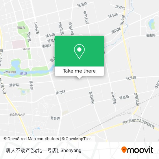 唐人不动产(沈北一号店) map