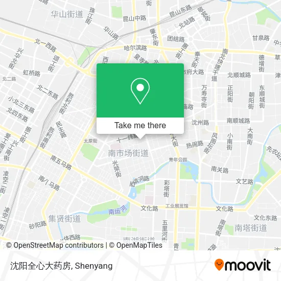 沈阳全心大药房 map