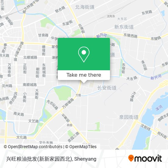 兴旺粮油批发(新新家园西北) map