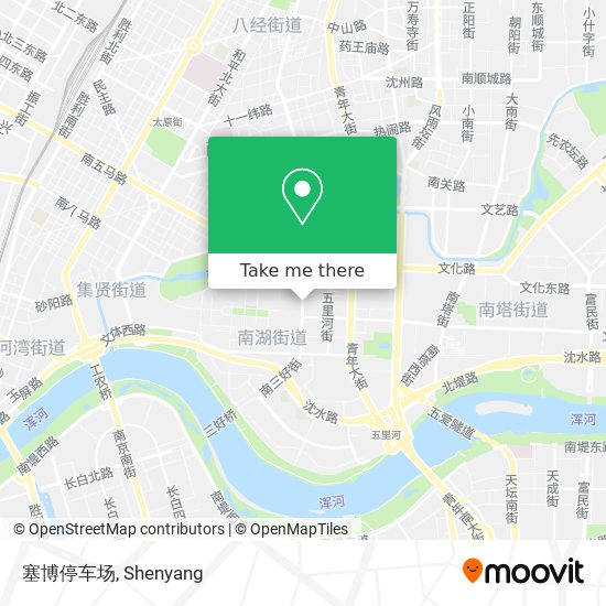 塞博停车场 map