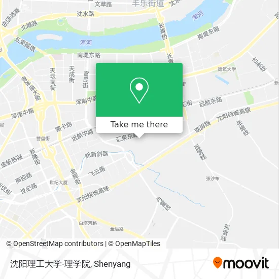 沈阳理工大学-理学院 map