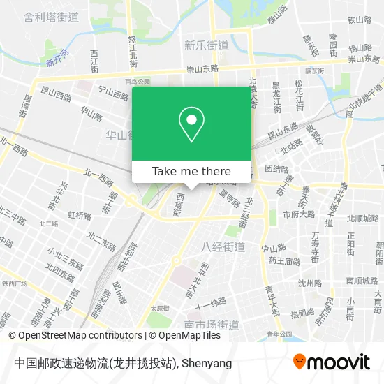 中国邮政速递物流(龙井揽投站) map
