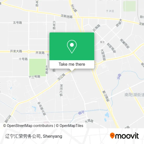 辽宁汇荣劳务公司 map