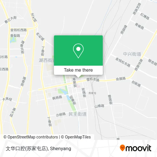 文华口腔(苏家屯店) map