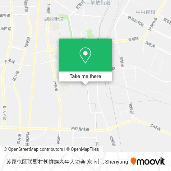 苏家屯区联盟村朝鲜族老年人协会-东南门 map