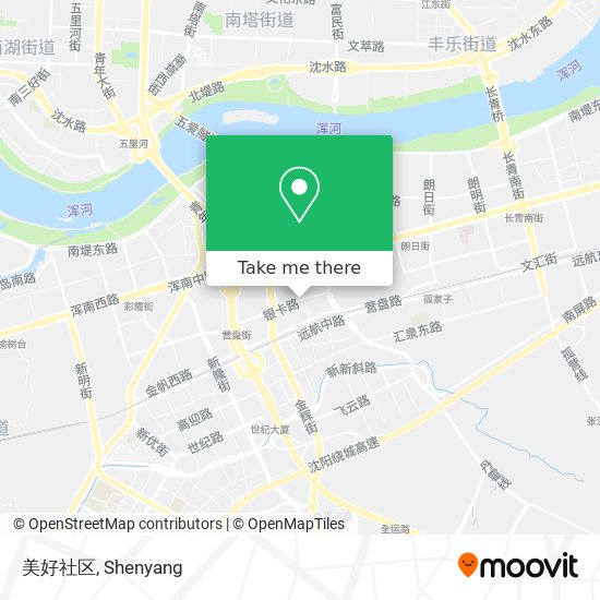 美好社区 map