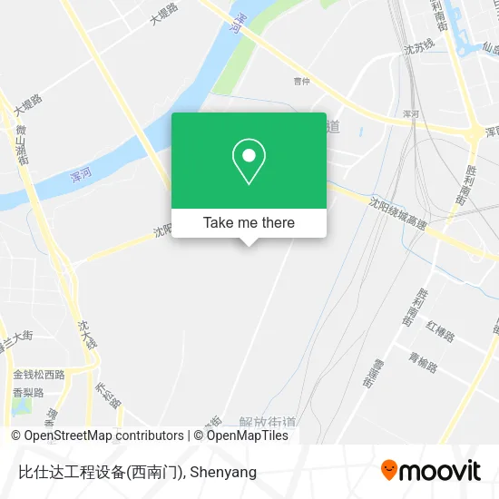 比仕达工程设备(西南门) map