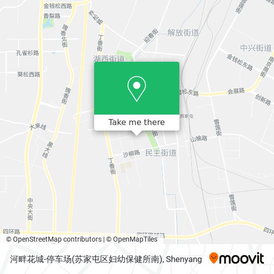 河畔花城-停车场(苏家屯区妇幼保健所南) map