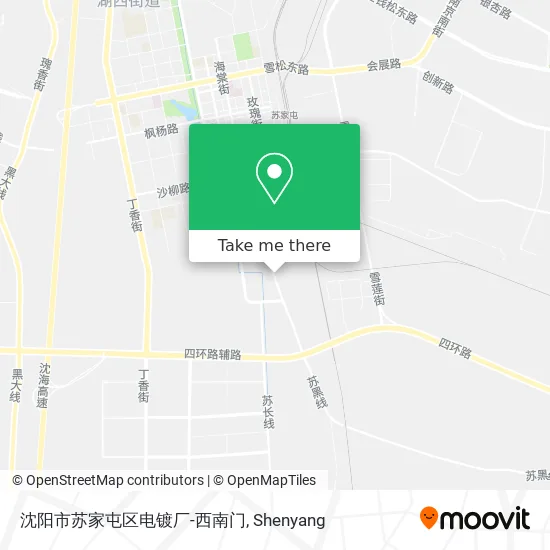 沈阳市苏家屯区电镀厂-西南门 map