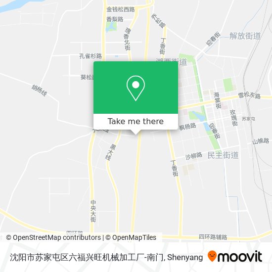 沈阳市苏家屯区六福兴旺机械加工厂-南门 map
