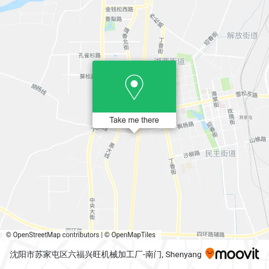 沈阳市苏家屯区六福兴旺机械加工厂-南门 map