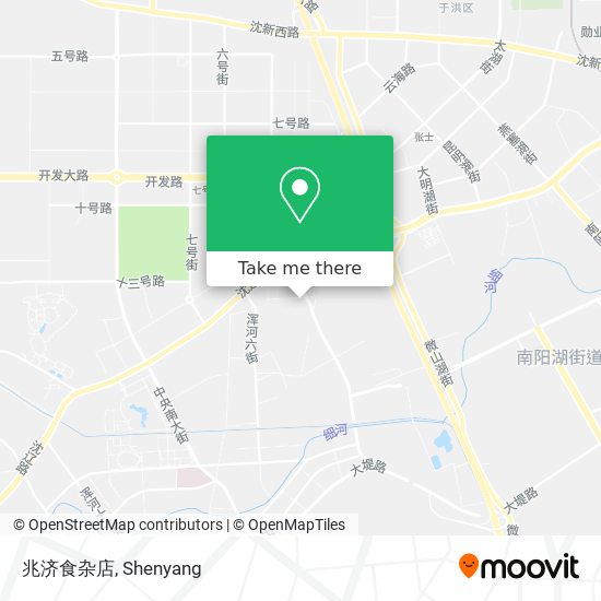 兆济食杂店 map