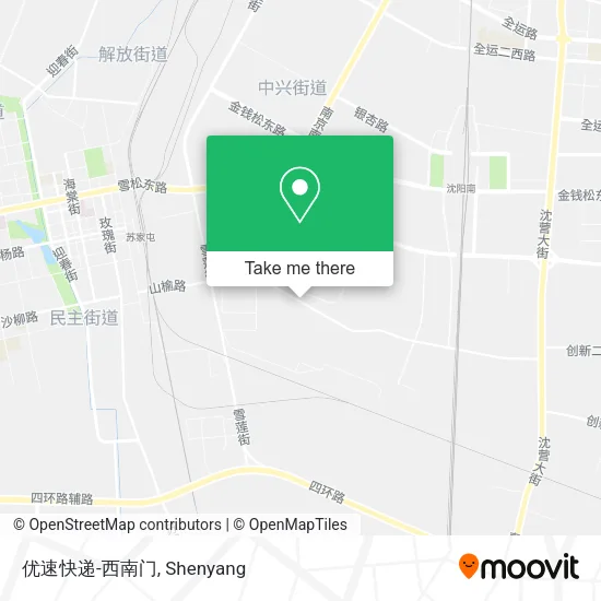 优速快递-西南门 map