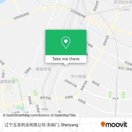 辽宁玉皇药业有限公司-东南门 map