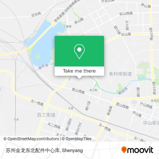 苏州金龙东北配件中心库 map