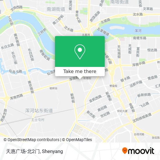 天惠广场-北2门 map
