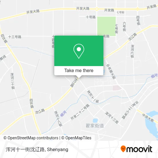 浑河十一街沈辽路 map